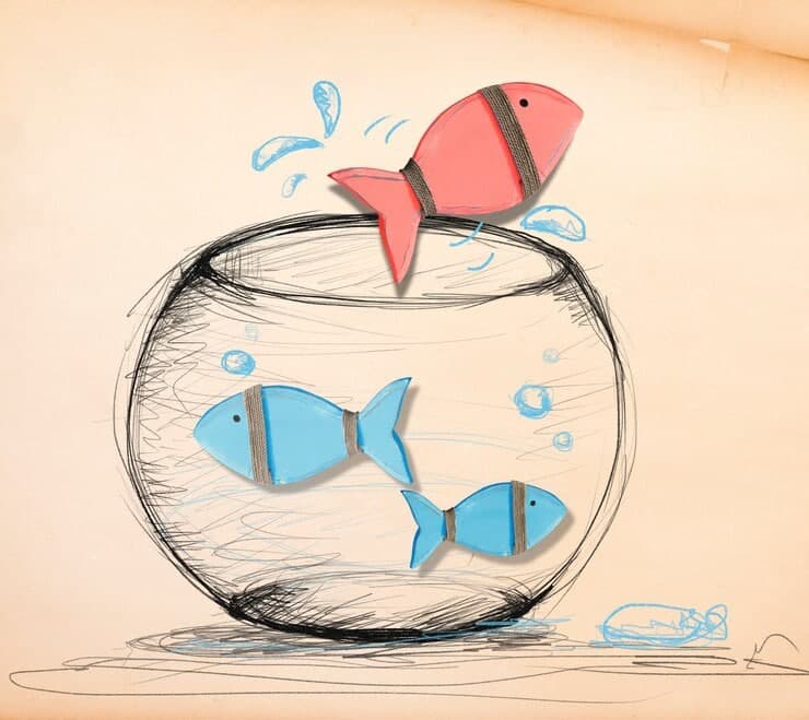 استراتژی ماهی بزرگ در تُنگ کوچک