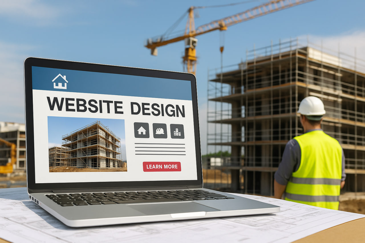 طراحی سایت شرکت ساختمانی