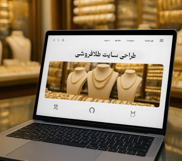 طراحی سایت طلافروشی