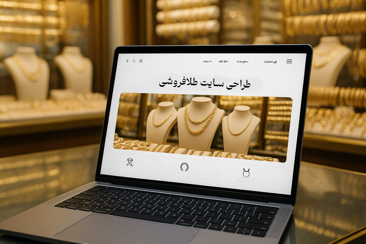 طراحی سایت طلافروشی